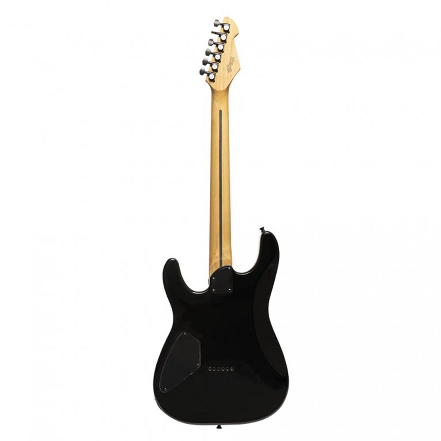 Stagg SEM-TWO H BK Metal series Electric Guitar with solid mahogany body - DY Pro Audio