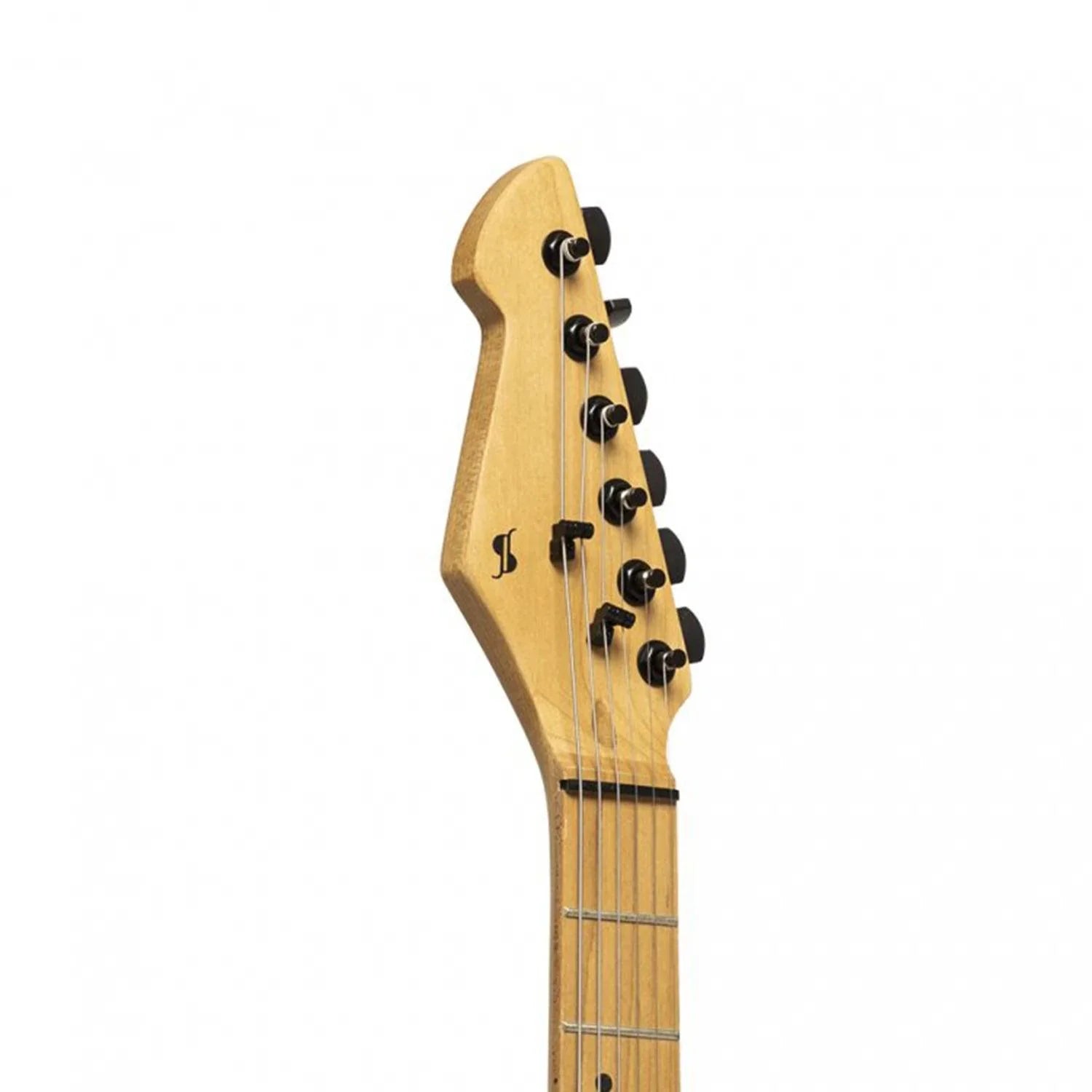 Stagg SEM-TWO H BK Metal series Electric Guitar with solid mahogany body - DY Pro Audio