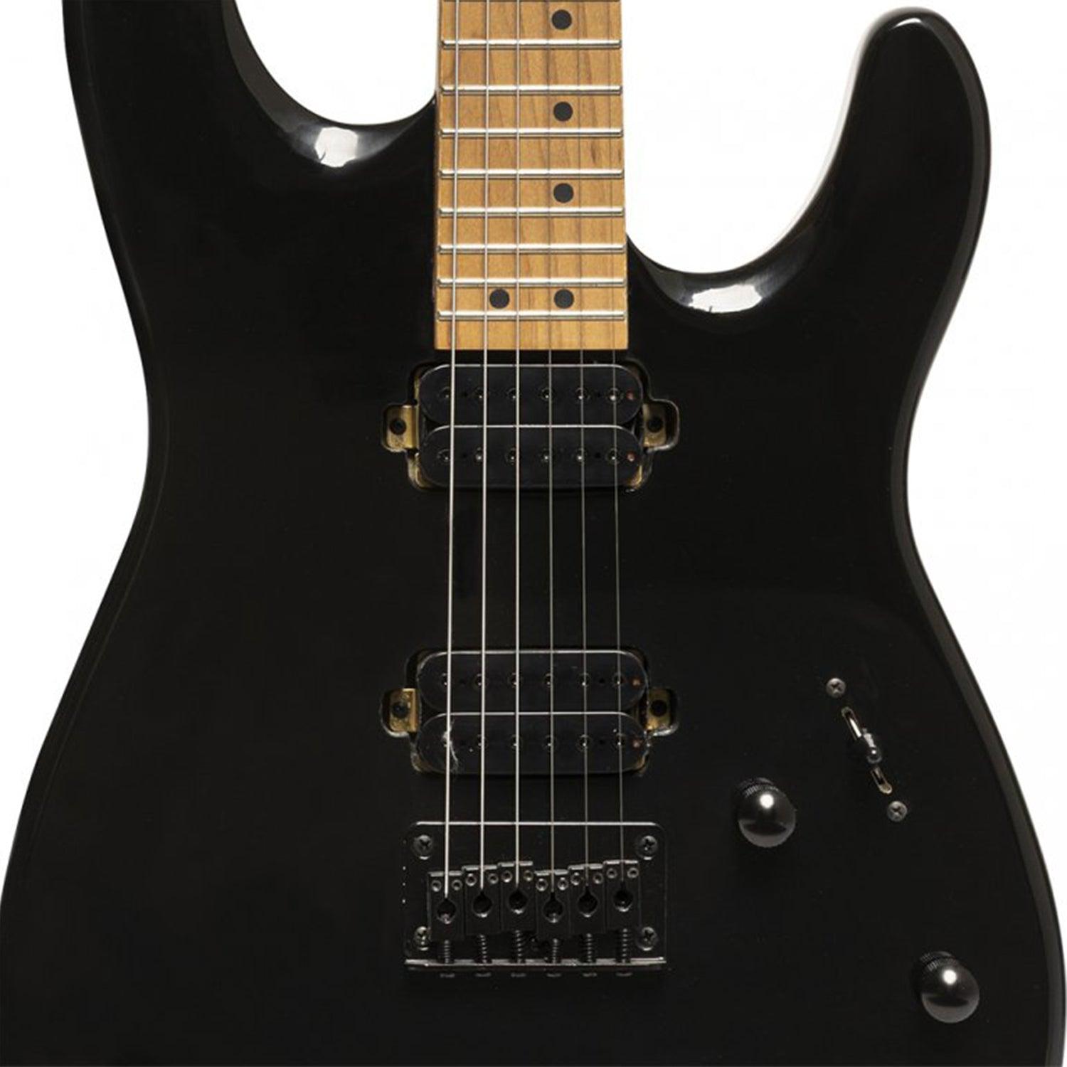 Stagg SEM-TWO H BK Metal series Electric Guitar with solid mahogany body - DY Pro Audio