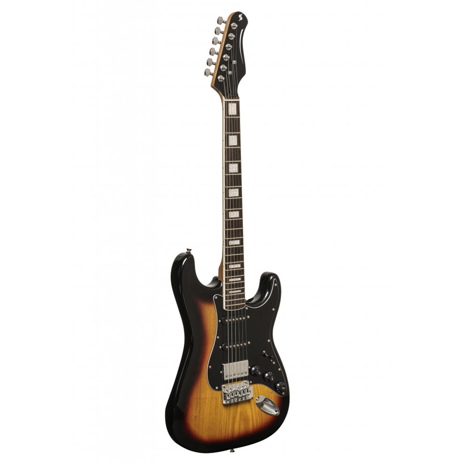 Stagg SES-60 SNB Sunburst Vintage Series Electric Guitar - DY Pro Audio