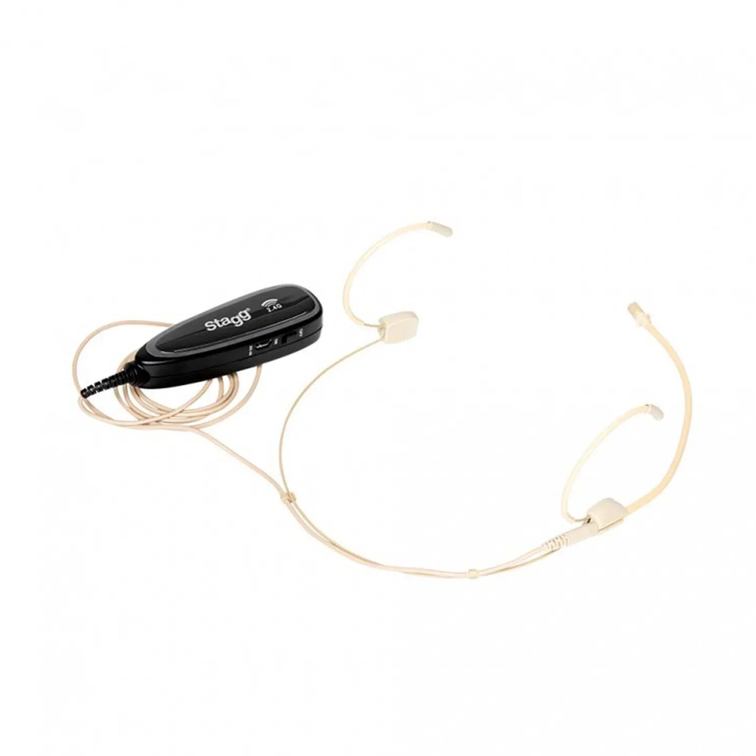 Stagg SUW 12H-BE Beige Wireless Headset Microphone System - DY Pro Audio