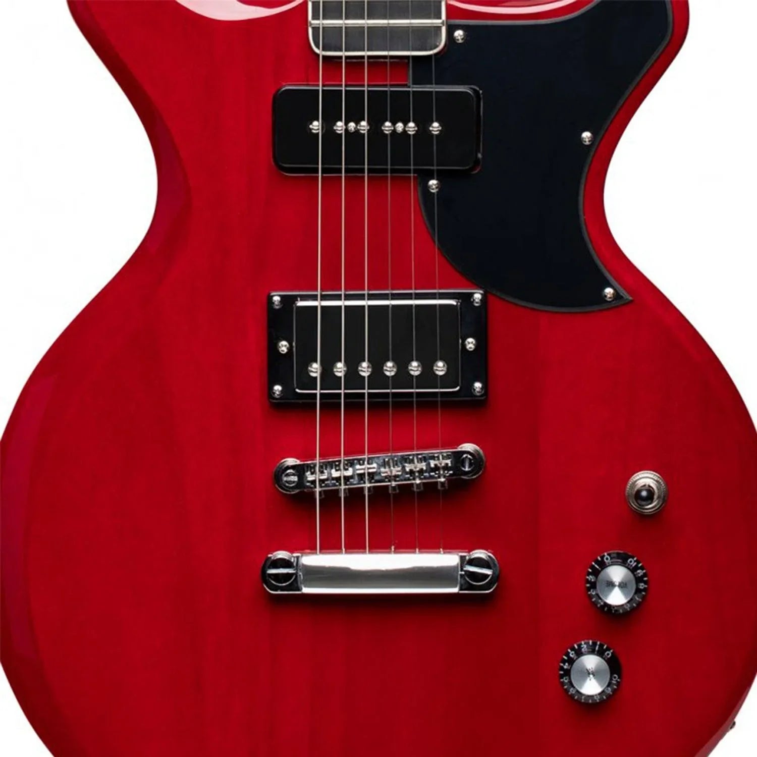 Stagg SVY DC TCH Silveray series DC model Electric Guitar with solid mahogany body and double cutaway - DY Pro Audio