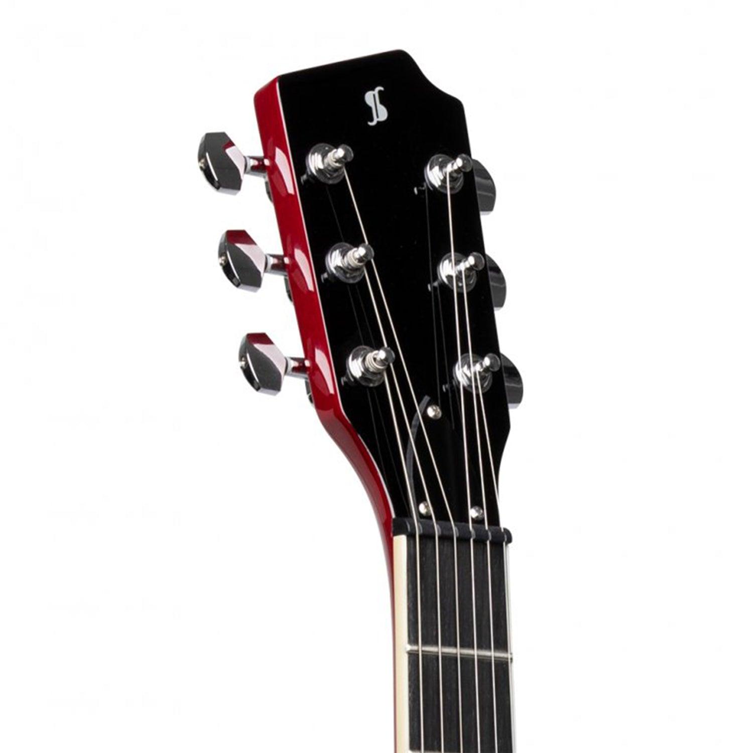 Stagg SVY DC TCH Silveray series DC model Electric Guitar with solid mahogany body and double cutaway - DY Pro Audio