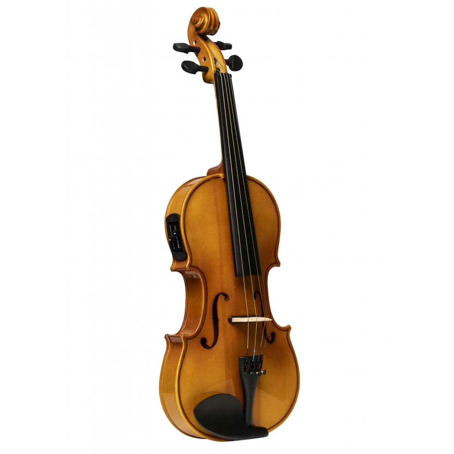 Stagg VN-4/4 ELEC 4/4 Solid Maple Electric Acoustic Violin with Soft Case - DY Pro Audio