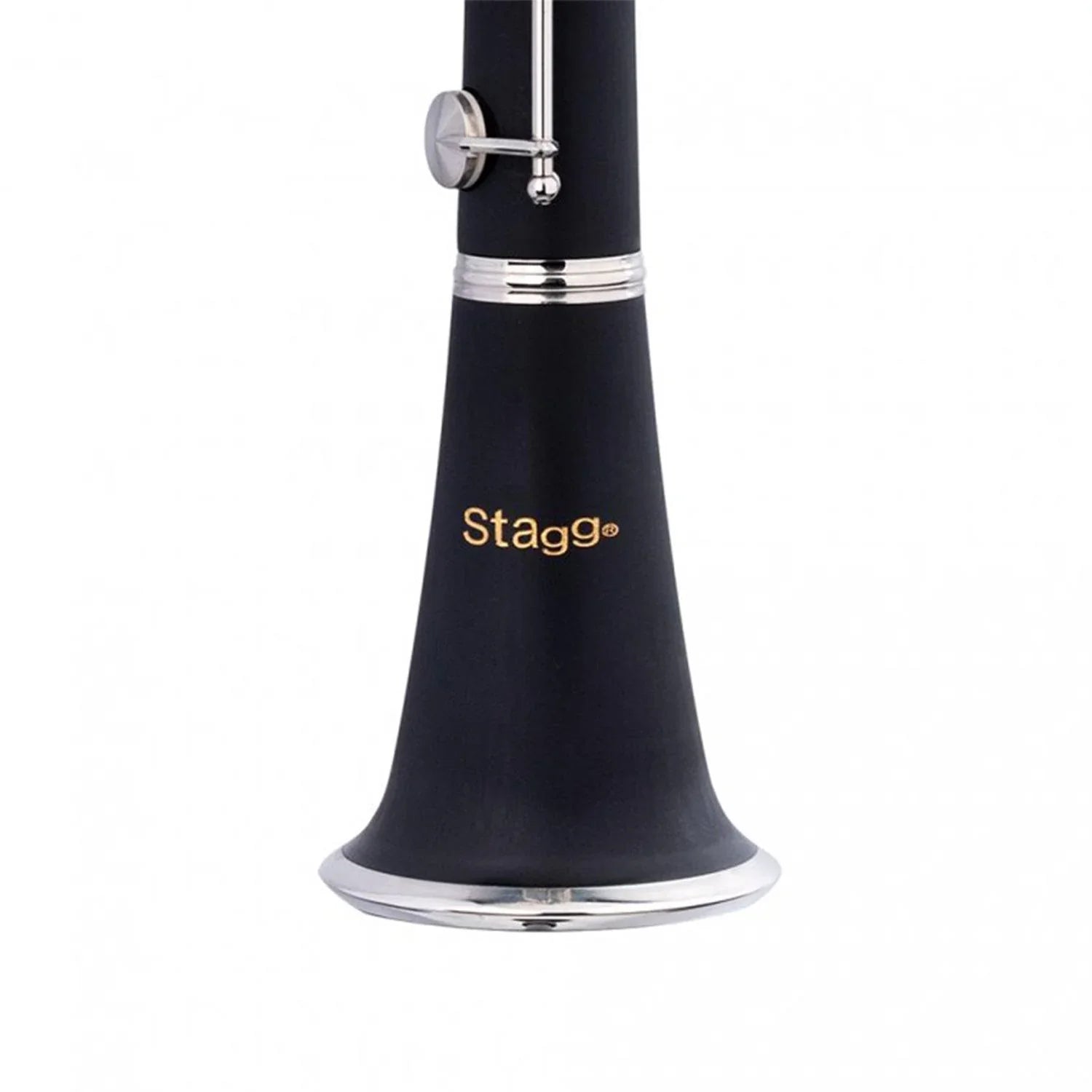 Stagg WS-CL210S Bb Clarinet Boehm system, ABS Body and Bickel-Plated Keys and Tings - DY Pro Audio