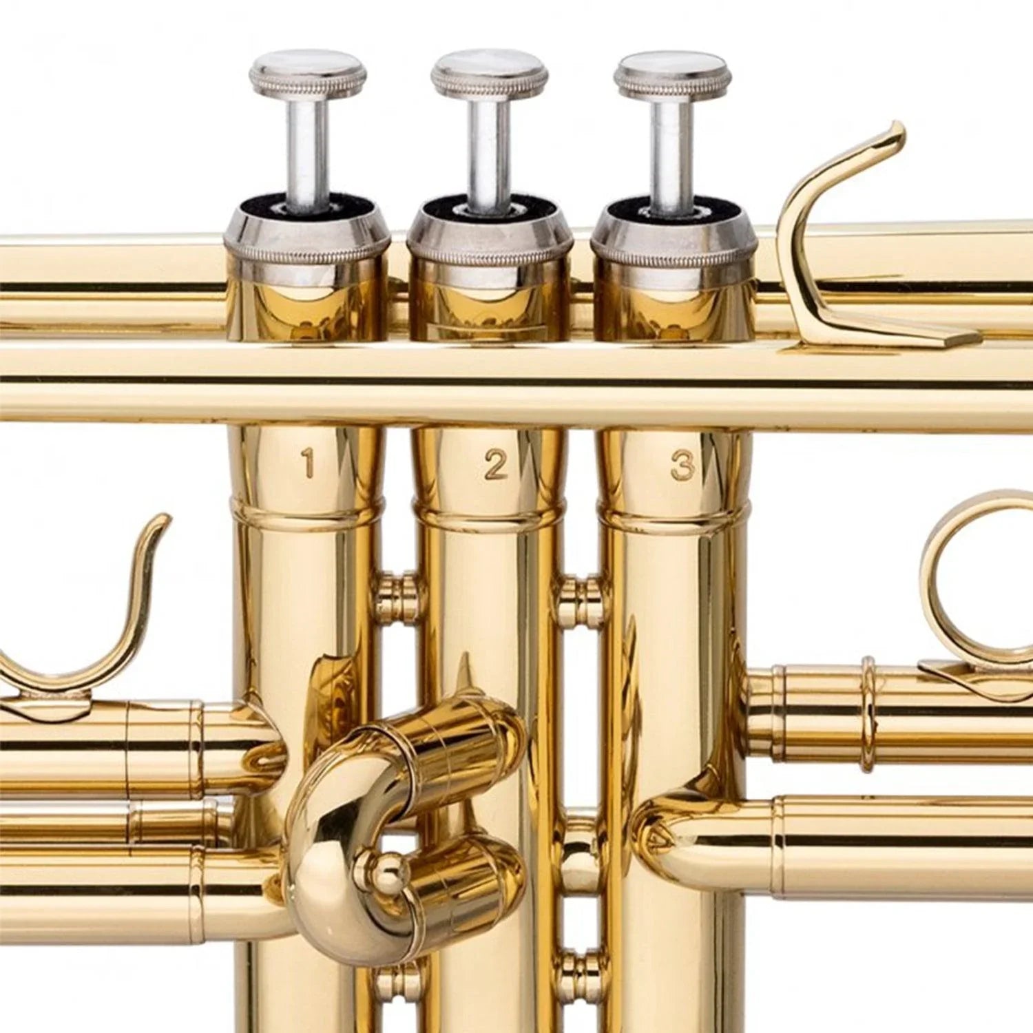 Stagg WS-TR115 Bb Trumpet, ML-bore, Brass body material - DY Pro Audio