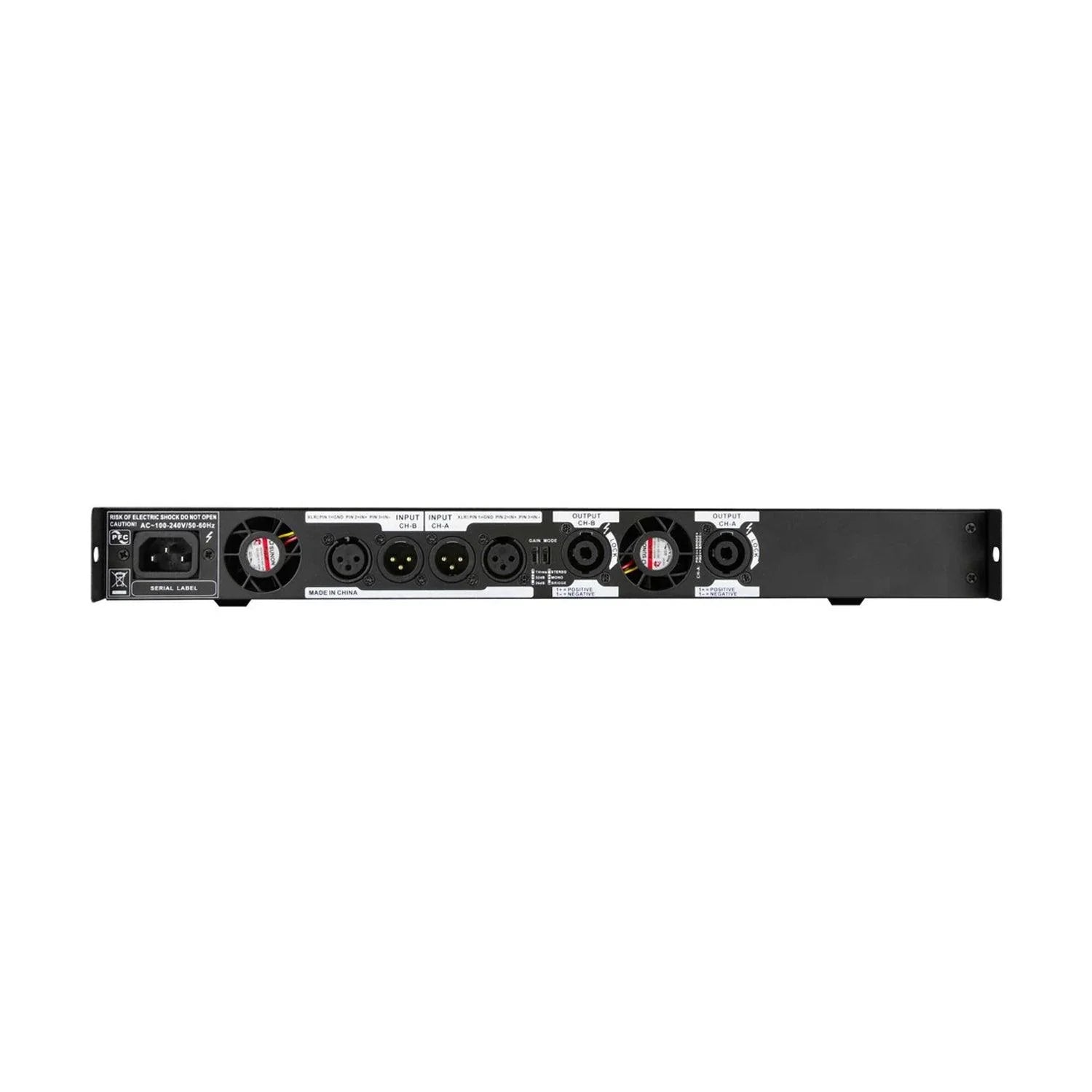 Studiomaster HX2 - 700 2 X 595W @ 4 Ohm 1U Power Amplifer - DY Pro Audio