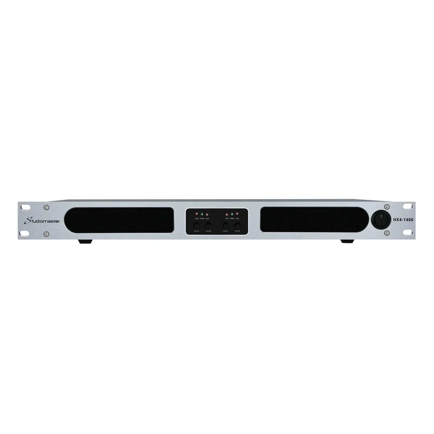 Studiomaster HX4 - 1400 4 X 595W 1U Power Amplifer - DY Pro Audio