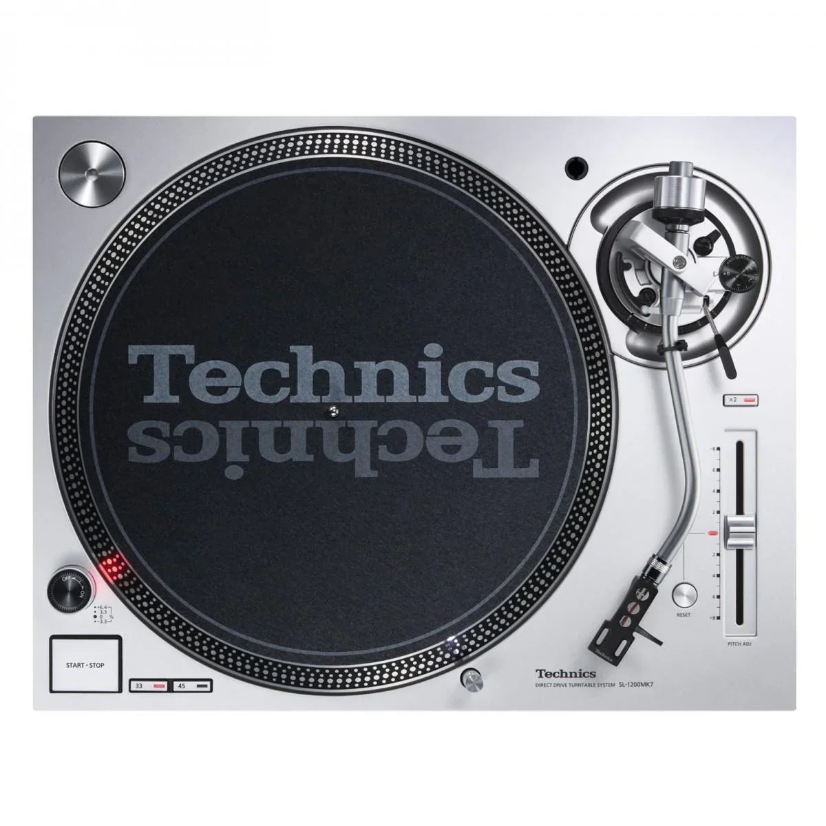 Technics SL-1200 MK7 DJ Turntable Silver - DY Pro Audio