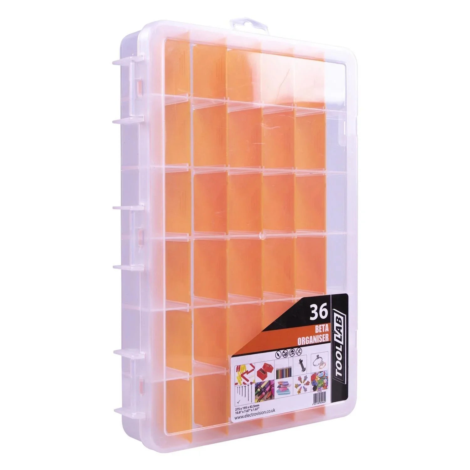 ToolLab 10.5" Beta Organiser 36 Compartment - DY Pro Audio