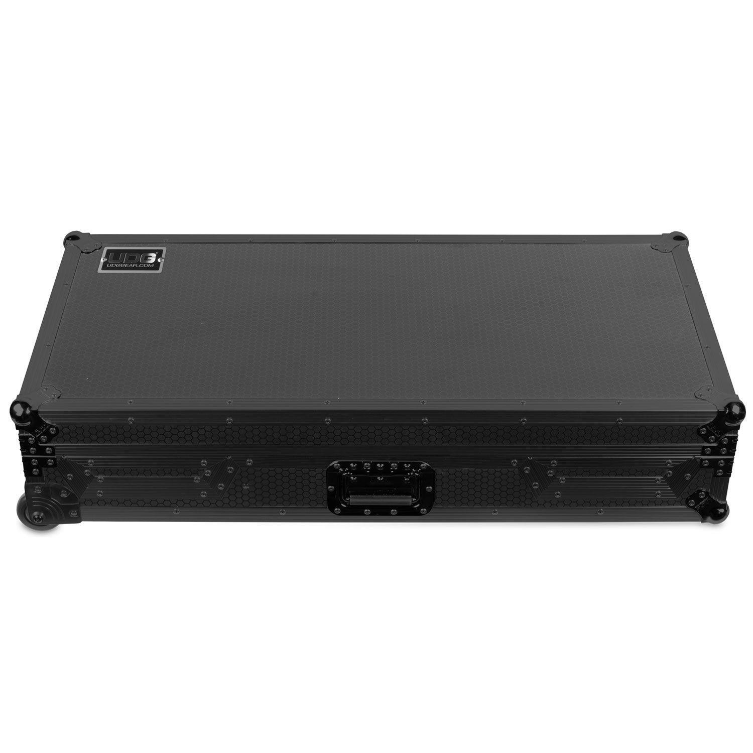 UDG Ultimate Flight Case Set Pioneer CDJ-3000/A9 Black Plus (Laptop Shelf + Wheels) - DY Pro Audio