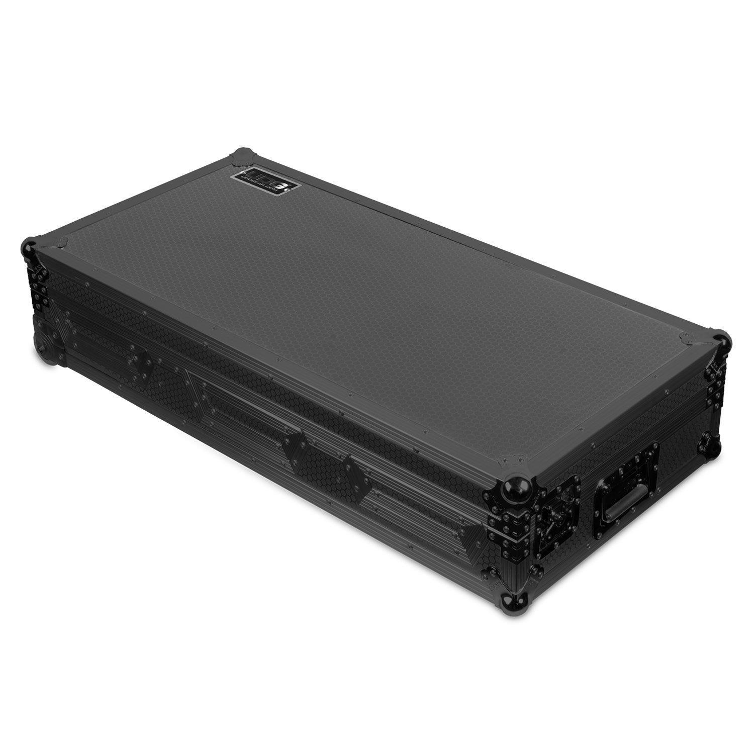 UDG Ultimate Flight Case Set Pioneer CDJ-3000/A9 Black Plus (Laptop Shelf + Wheels) - DY Pro Audio