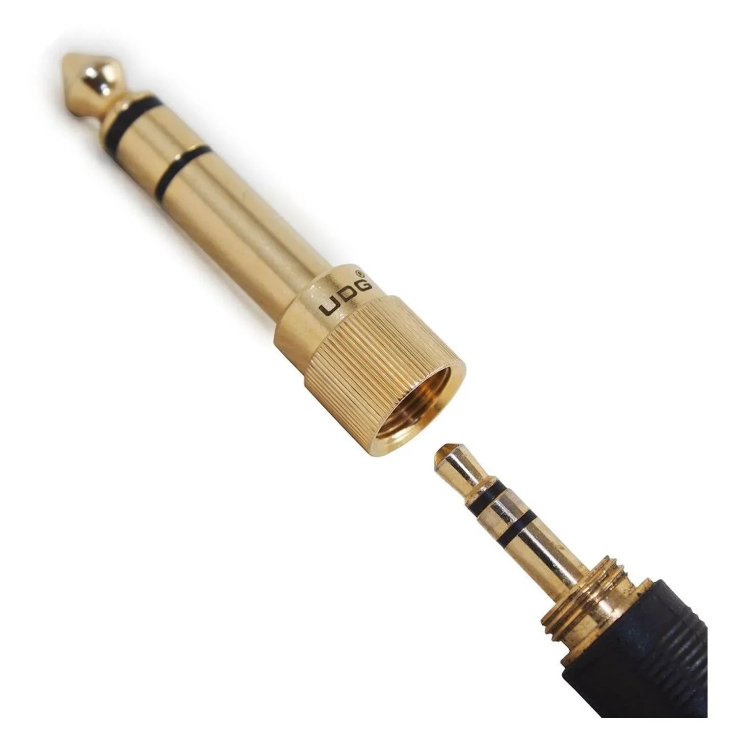 UDG Ultimate Headphone Jack Adapter Screw 3.5mm (1/8) To 6.35mm (1/4) - DY Pro Audio