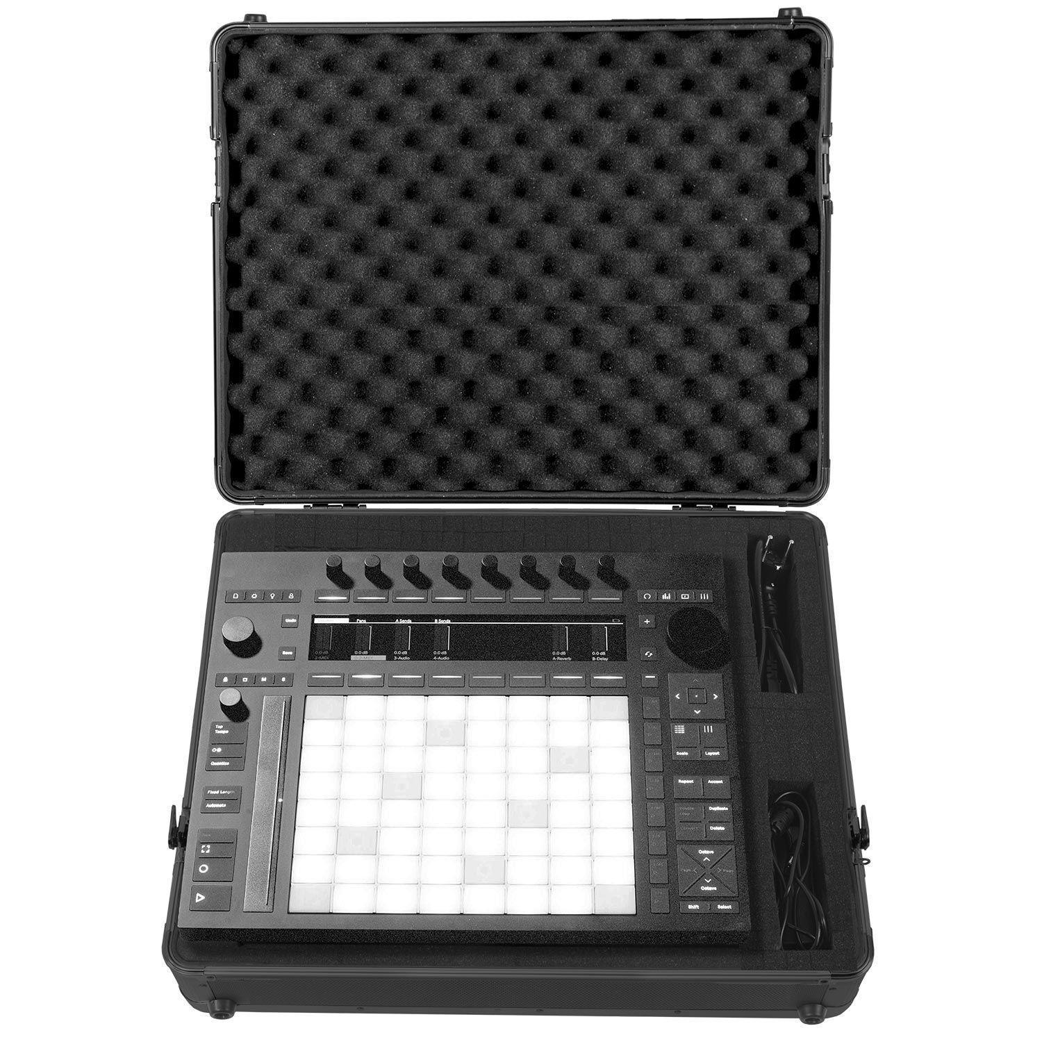 UDG Ultimate Pick Foam Flight Case Ableton Push 3 Black - DY Pro Audio