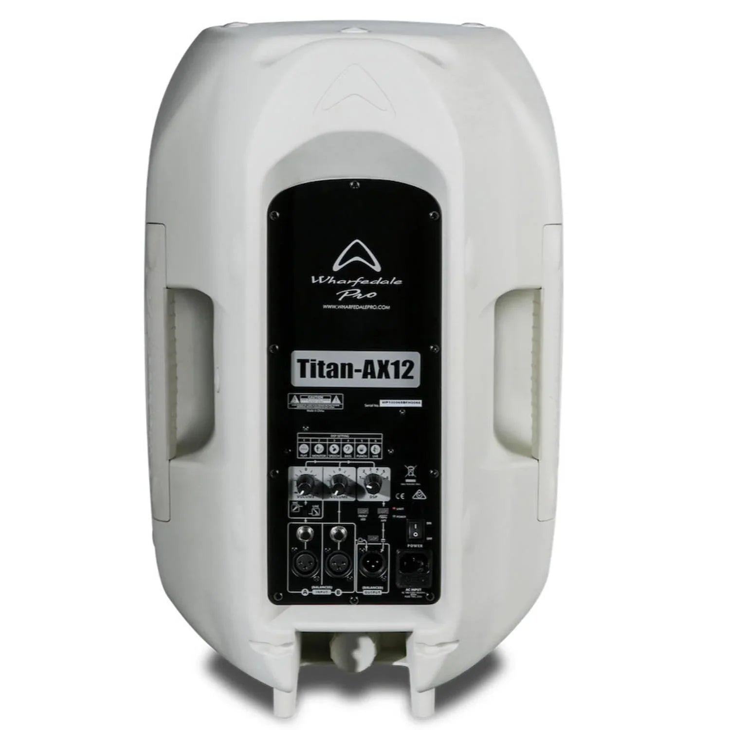 Wharfedale Pro Titan-AX12 White 12" Active Speaker - DY Pro Audio