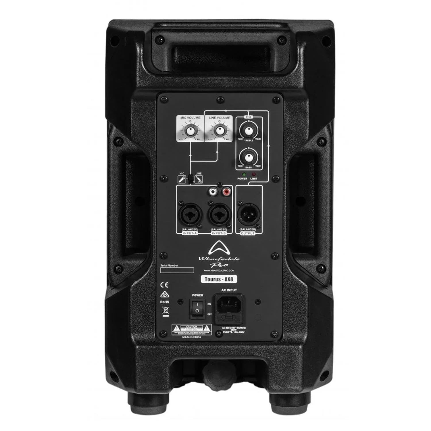 Wharfedale Pro Tourus AX8 8" Active Speaker - DY Pro Audio