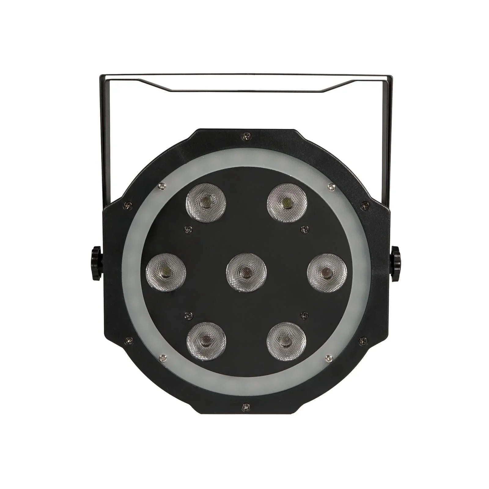 2 X Equinox Eclipse Slim Profile Par Can with DMX Cable Bundle - DY Pro Audio