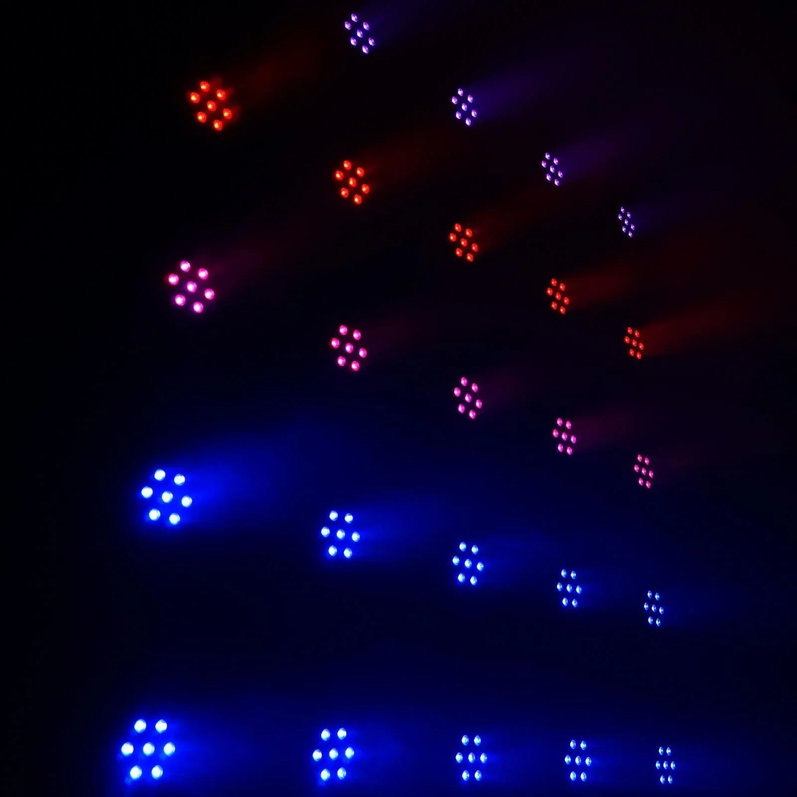 2 X Equinox Eclipse Slim Profile Par Can with DMX Cable Bundle - DY Pro Audio