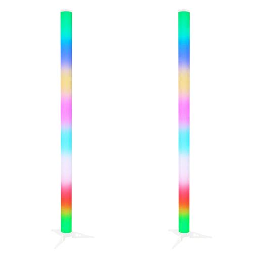 2 x Equinox Pulse Tube Lithium Colour Changing Tube - DY Pro Audio