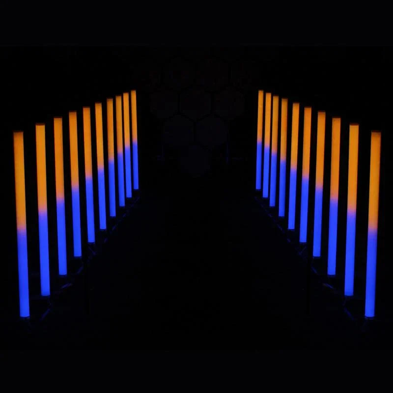 2 x Equinox Pulse Tube Lithium Colour Changing Tube - DY Pro Audio