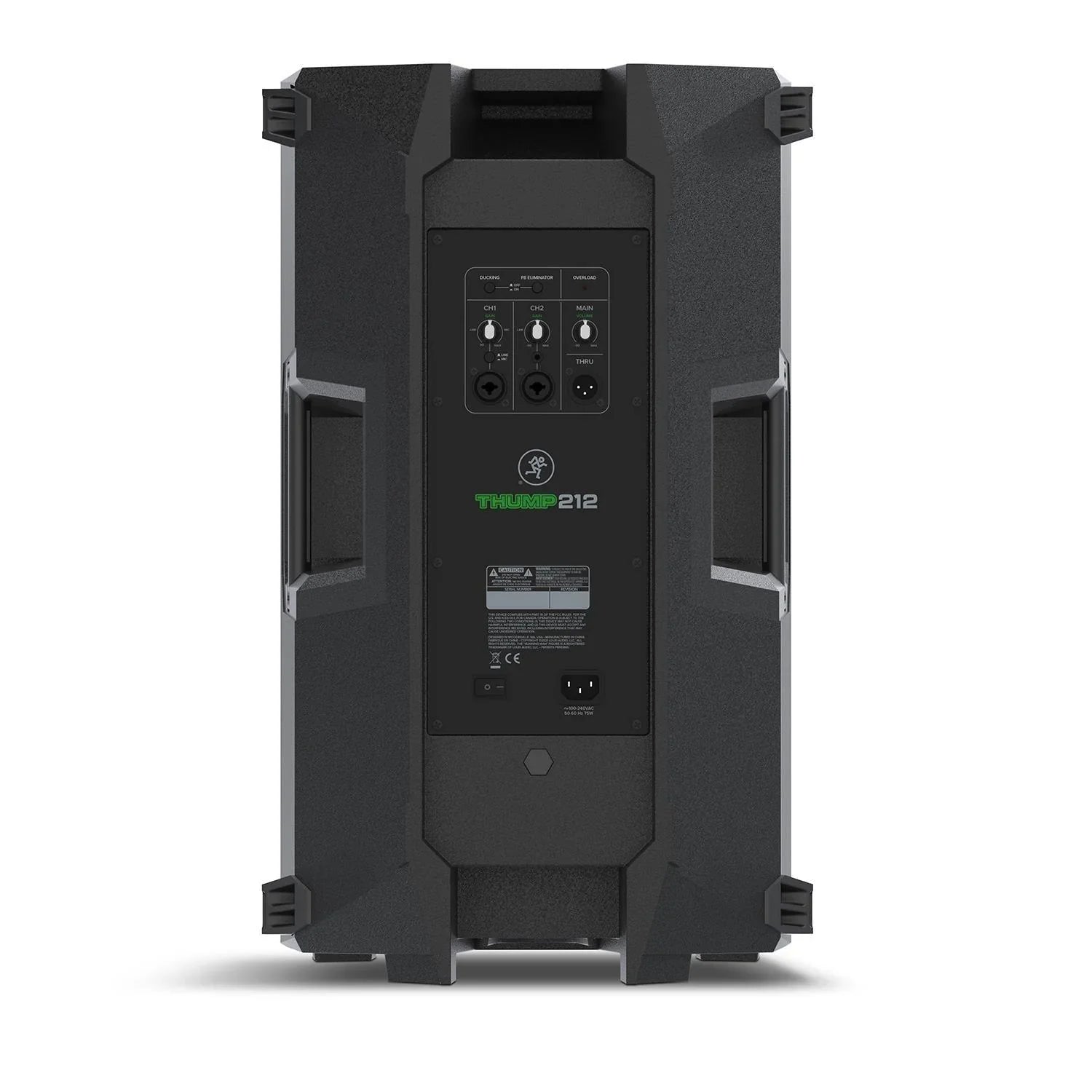 2 x Mackie Thump 212 Active Speaker With Stands & Cables Bundle - DY Pro Audio