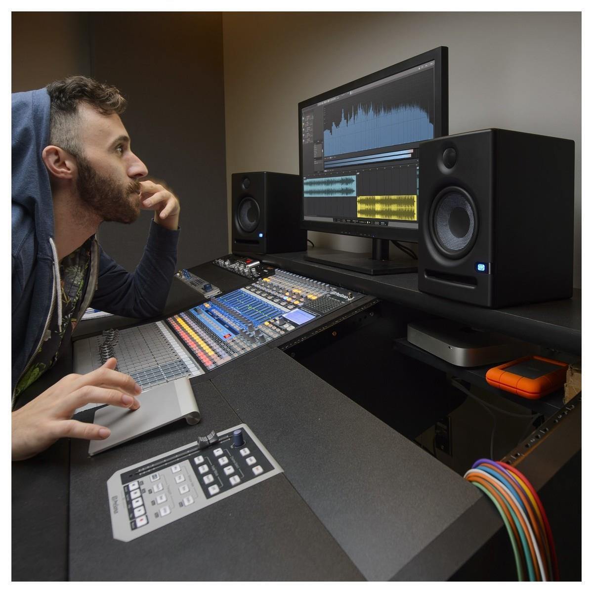 2 x PreSonus Eris E5 Active Studio Monitors - DY Pro Audio