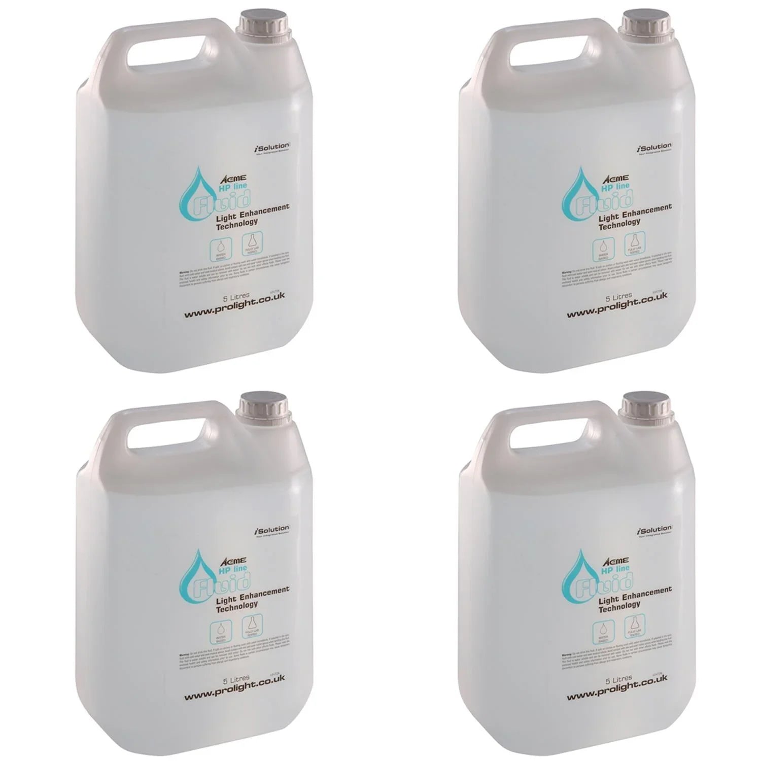 4 x Equinox 5L Light Haze Fluid - DY Pro Audio