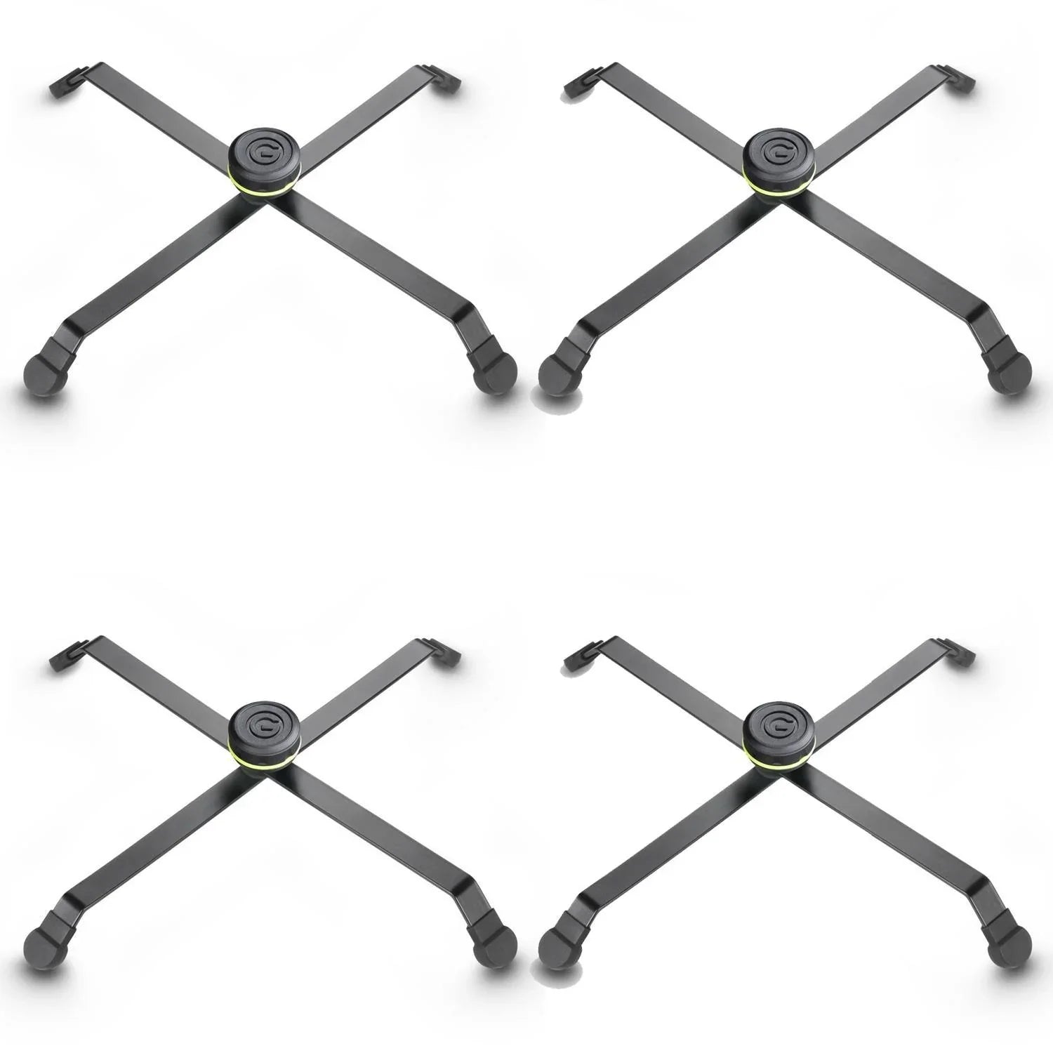 4 x Gravity LS FLOOR XB Floor Stand for Battens, Par Cans - DY Pro Audio