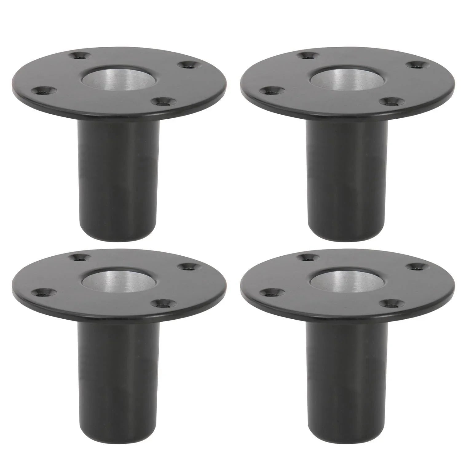 4 x QTX Aluminium Internal Top Hat Fitting - DY Pro Audio