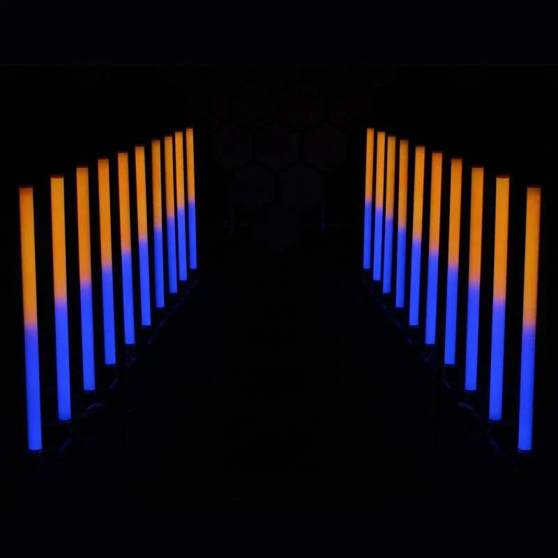 6 x Equinox Pulse Tube Lithium Colour Changing Tube - DY Pro Audio