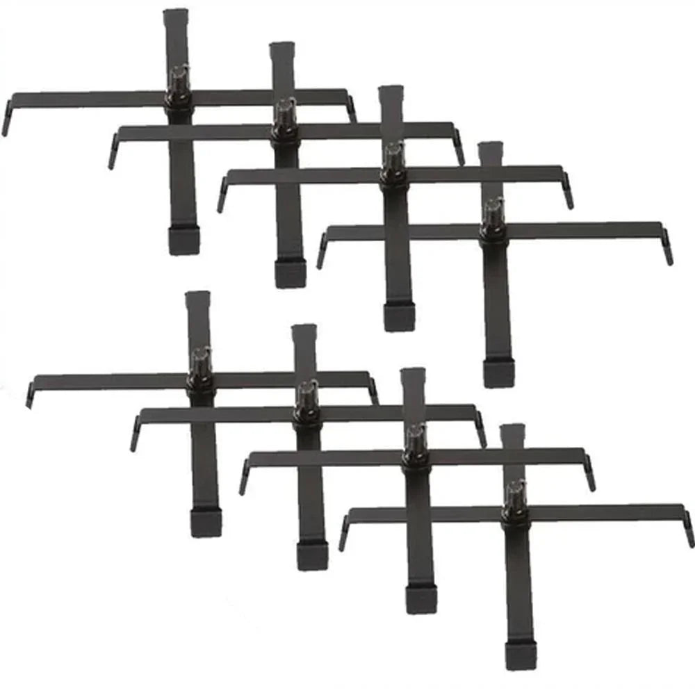 8x Universal Floor Stand Mount Base Par Can Uplighting Lighting Screen Par Can - DY Pro Audio