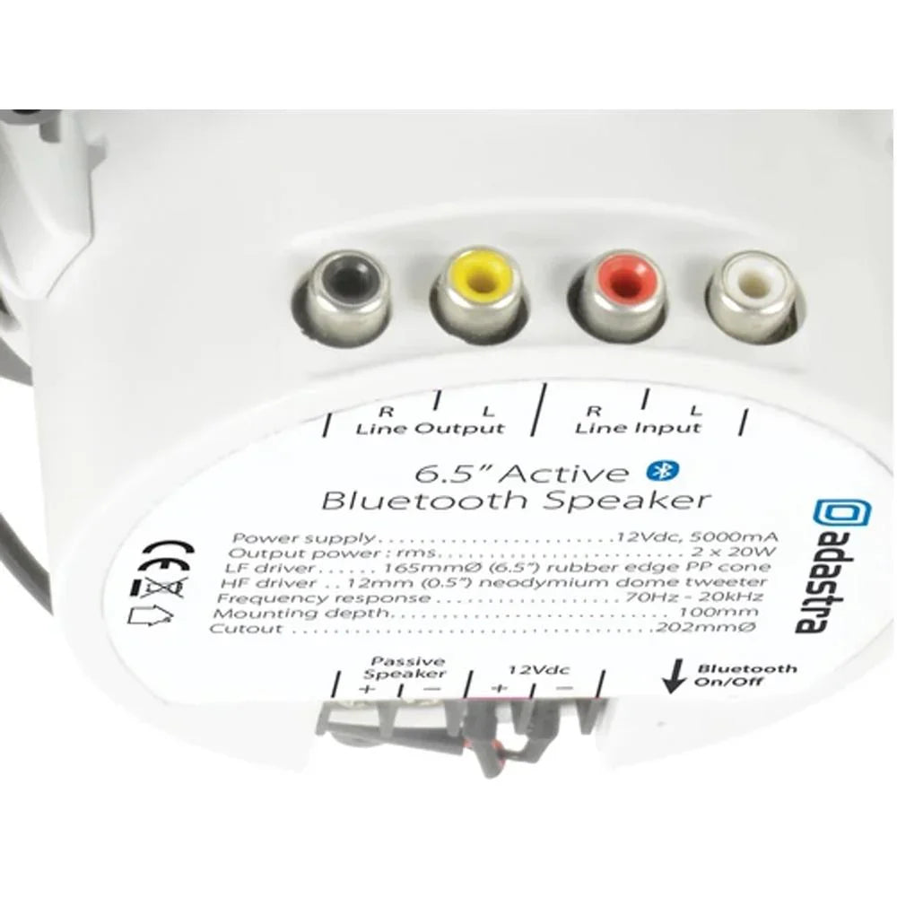 Adastra Bluetooth 6.5" Ceiling Wireless Speakers (Pair) - DY Pro Audio