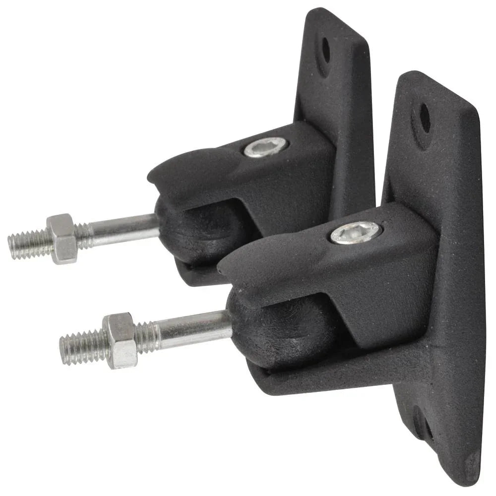 Adastra Universal Surround Sound Speaker Brackets for Home Cinema Wall Mount Bla - DY Pro Audio