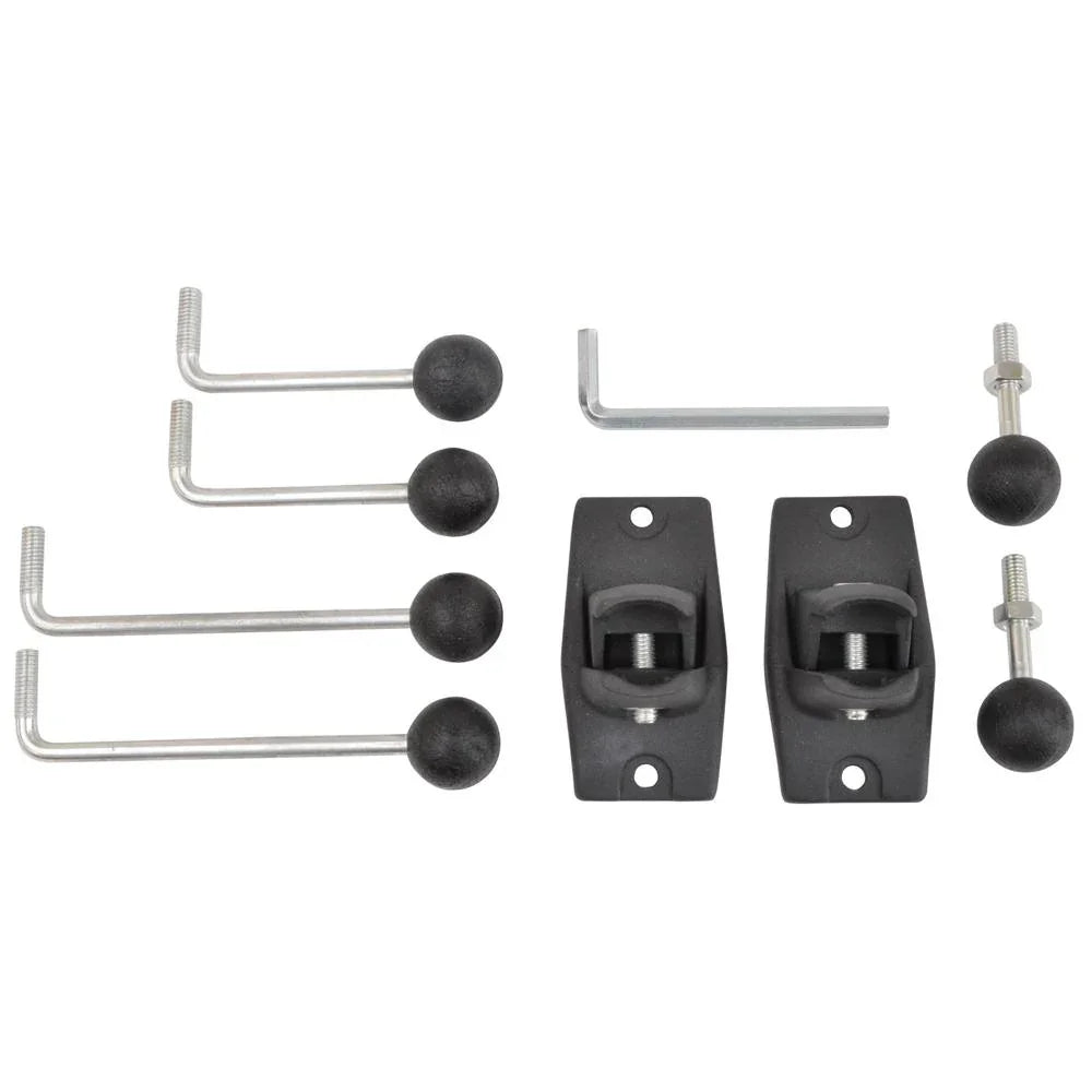 Adastra Universal Surround Sound Speaker Brackets for Home Cinema Wall Mount Bla - DY Pro Audio