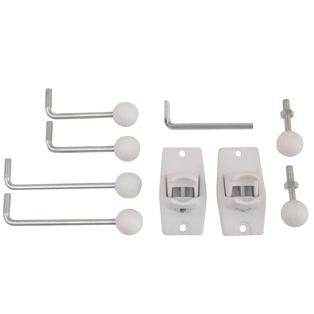 Adastra Universal Surround Sound Speaker Brackets for Home Cinema Wall Mount Whi - DY Pro Audio