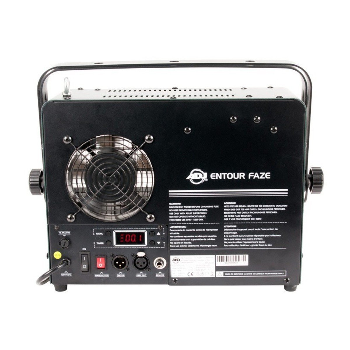 ADJ Entour Faze 450w Smoke Machine - DY Pro Audio