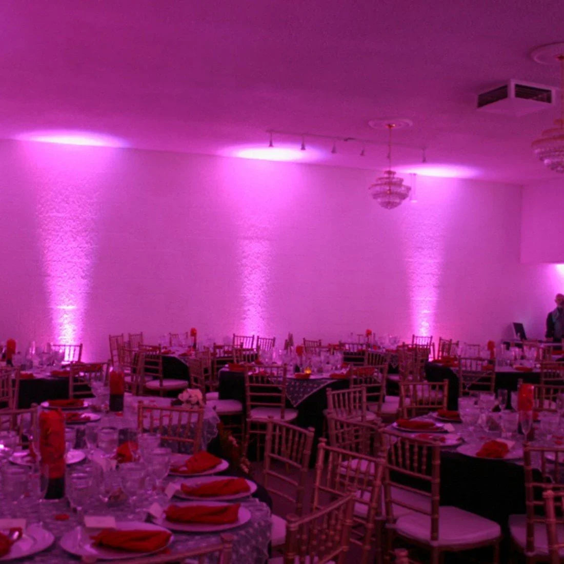 ADJ Mega TRIPAR Profile Plus 8 Pack with Bag & Cables - DY Pro Audio