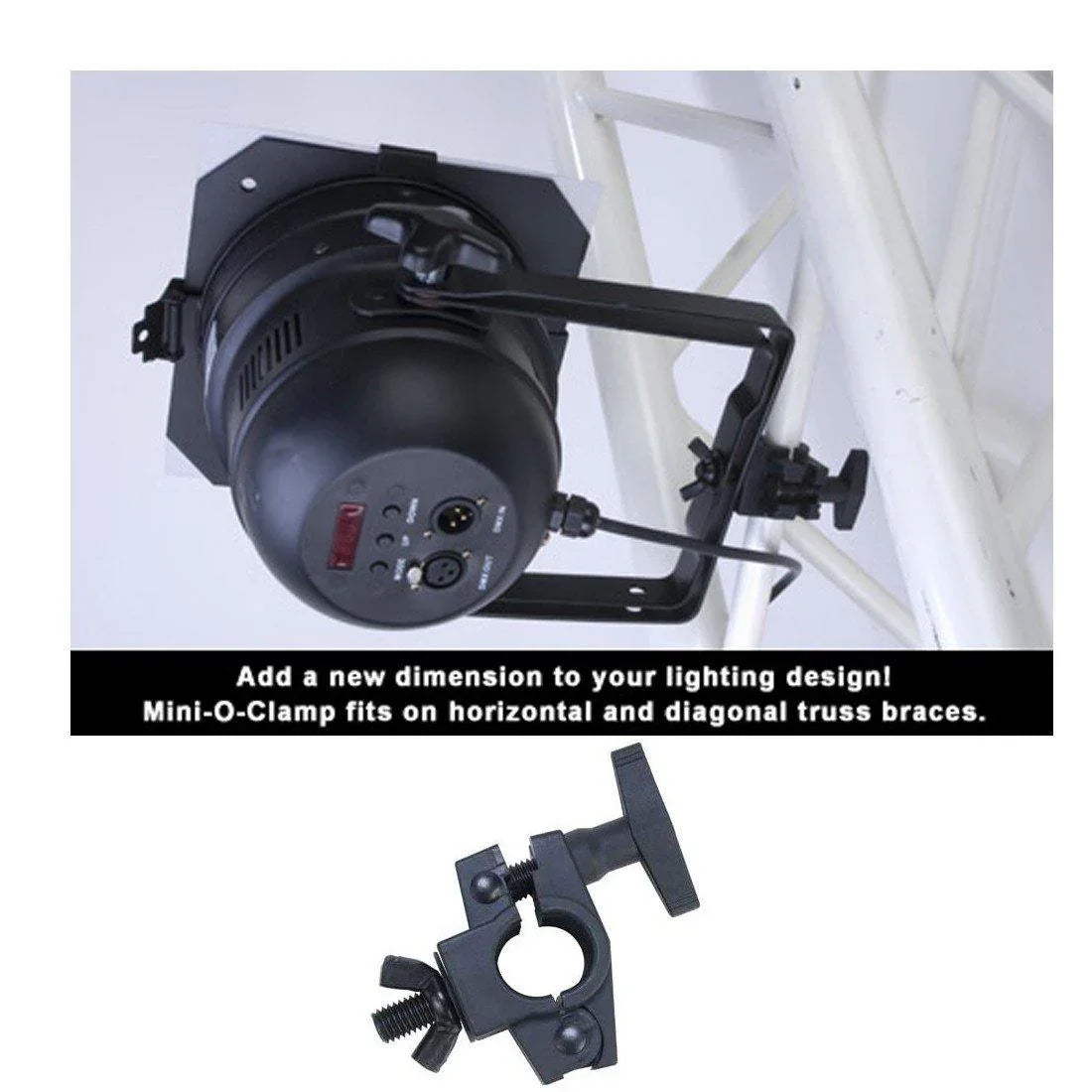 ADJ Mini O-Clamp for 20mm Truss - DY Pro Audio