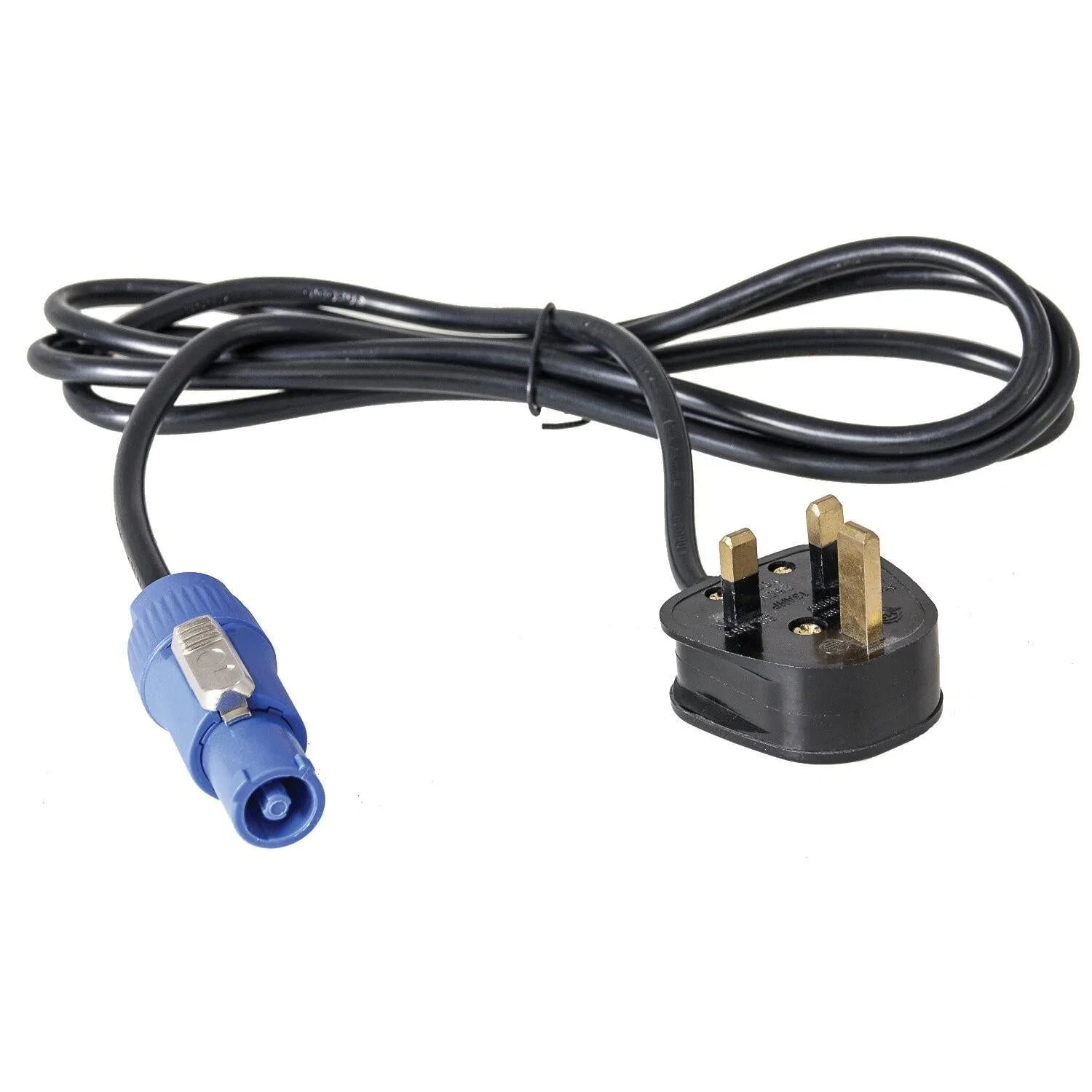AFX 1.5M Powercon to 13a UK Plug - DY Pro Audio