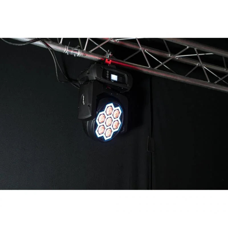 AFX Moving Head Club Kaledo 7 x 12W LED Wash Kaleidoscope Effect - DY Pro Audio