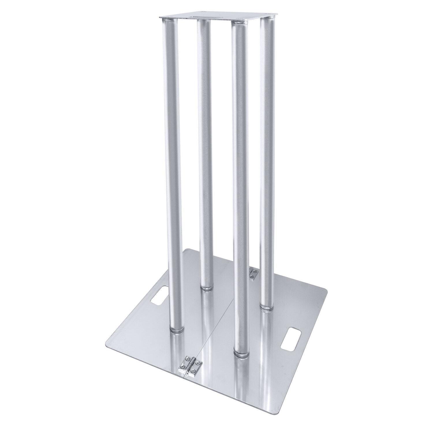 AFX TOTEM100 Aluminium Totem 100cm 1.0m Plinth with Lycra - DY Pro Audio