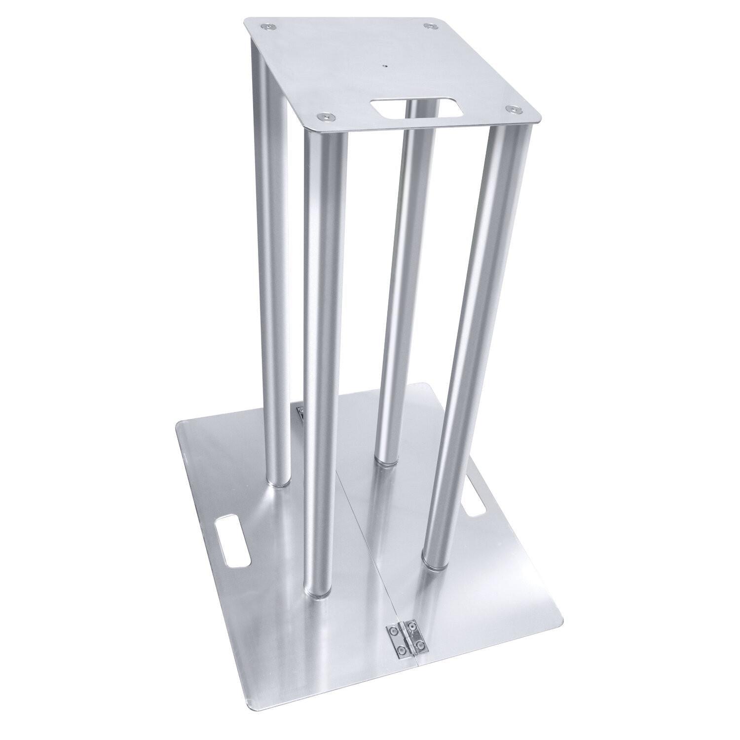 AFX TOTEM100 Aluminium Totem 100cm 1.0m Plinth with Lycra - DY Pro Audio