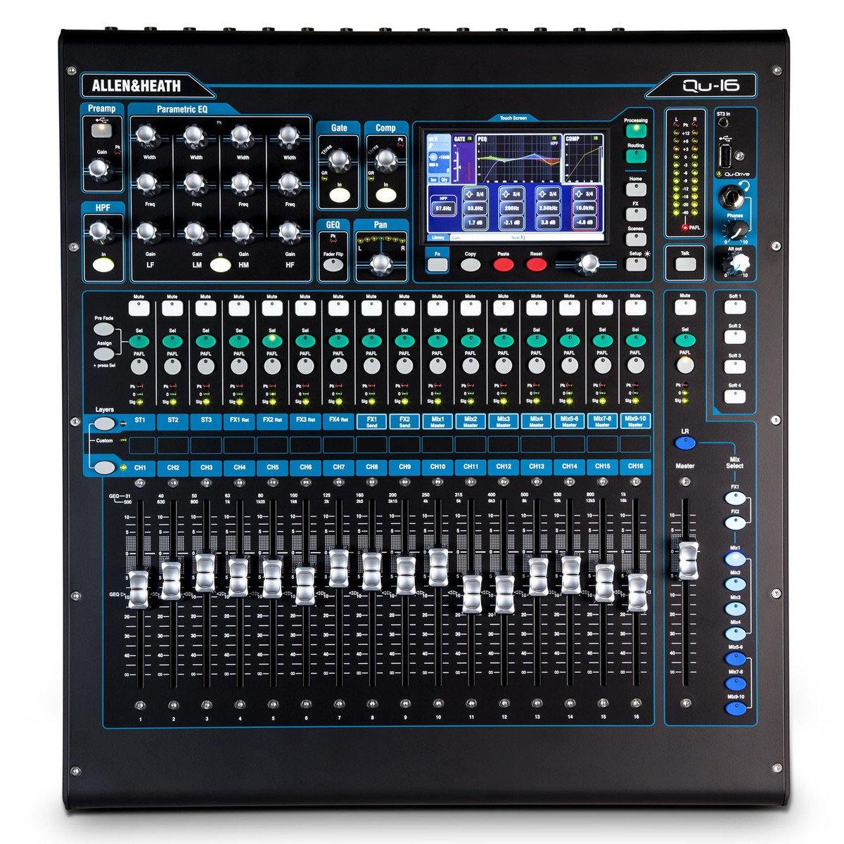 Allen & Heath QU16 Digital Mixer Chrome Edition - DY Pro Audio