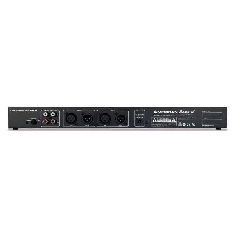 American Audio dB Display Mkii LED Decibel Display Meter - DY Pro Audio