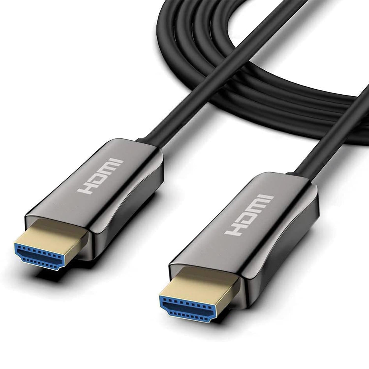 AV Link Ultra High Speed 4K UHD Active Fibre Optic HDMI 2.0 Leads 20m