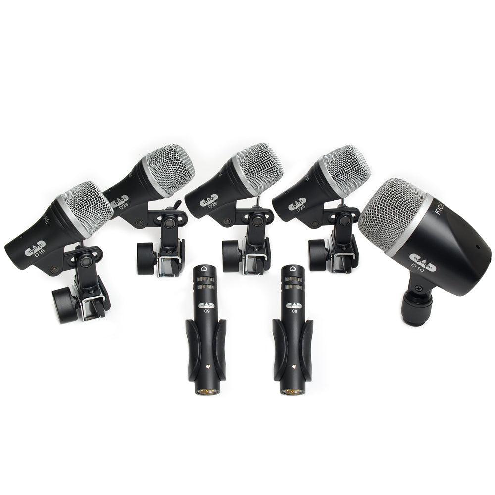 CAD 7 Piece Drum Microphone Pack - DY Pro Audio