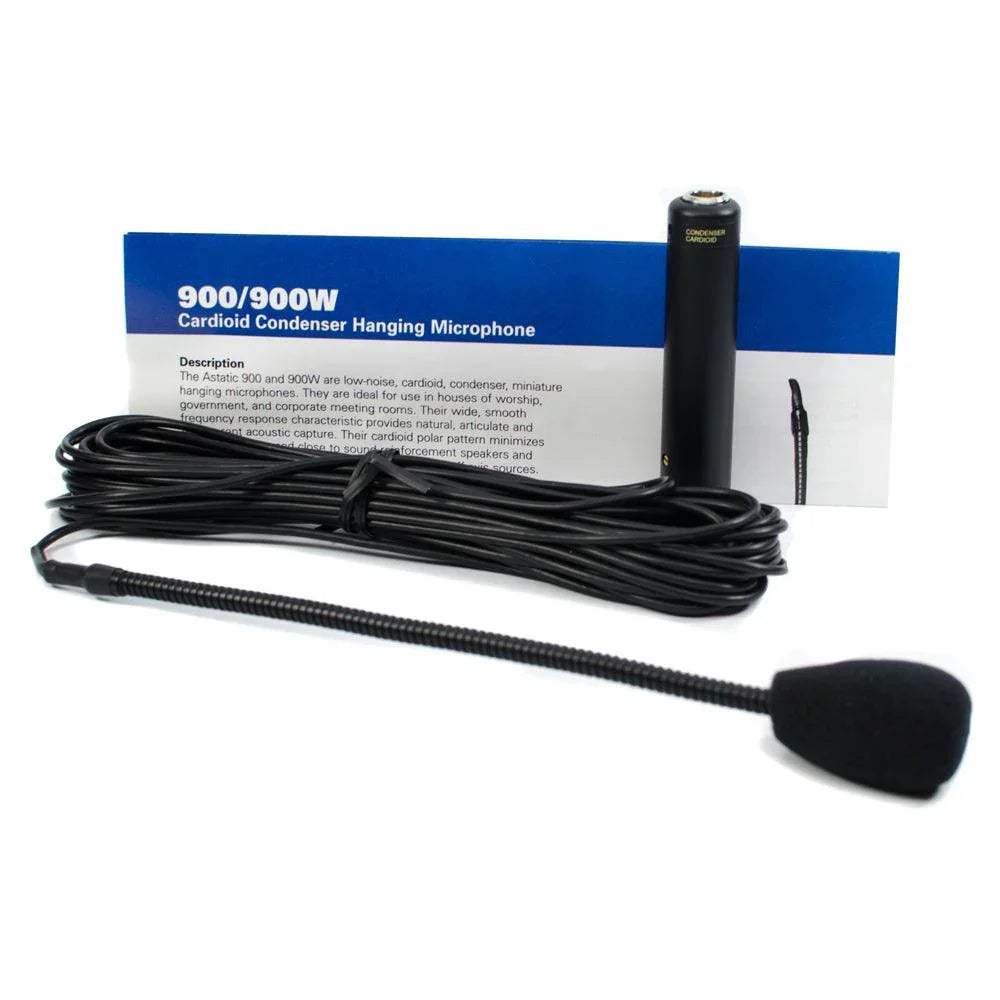 CAD Astatic Cardioid Condenser Overhead Hanging Microphone ~ Black - DY Pro Audio