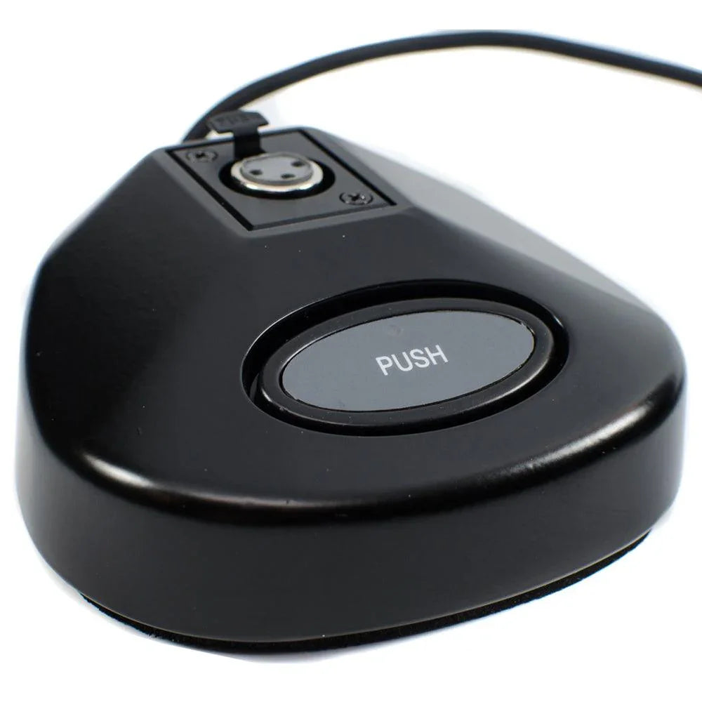CAD Astatic Shock Mounted Latching Push-to-talk Base - DY Pro Audio