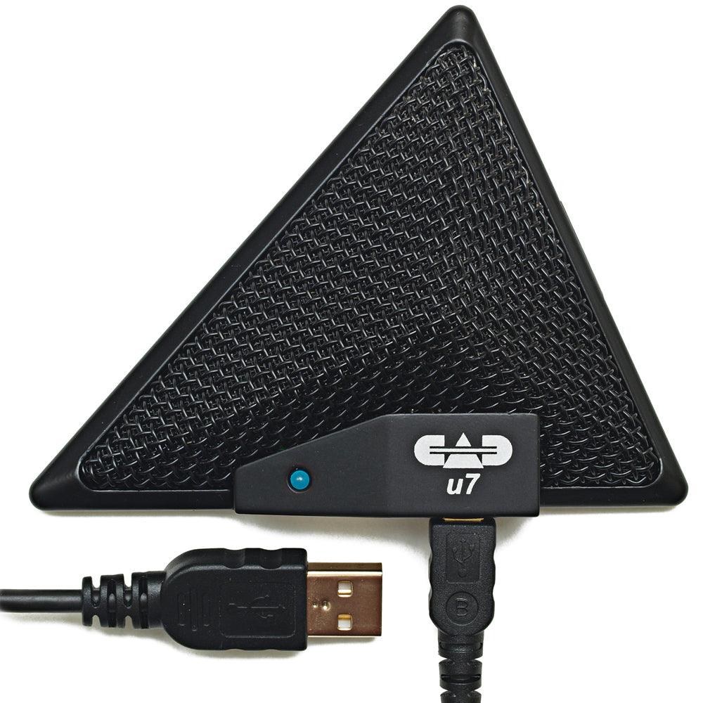 CAD USB Omnidirectional Condenser Tabletop Recording Microphone - DY Pro Audio