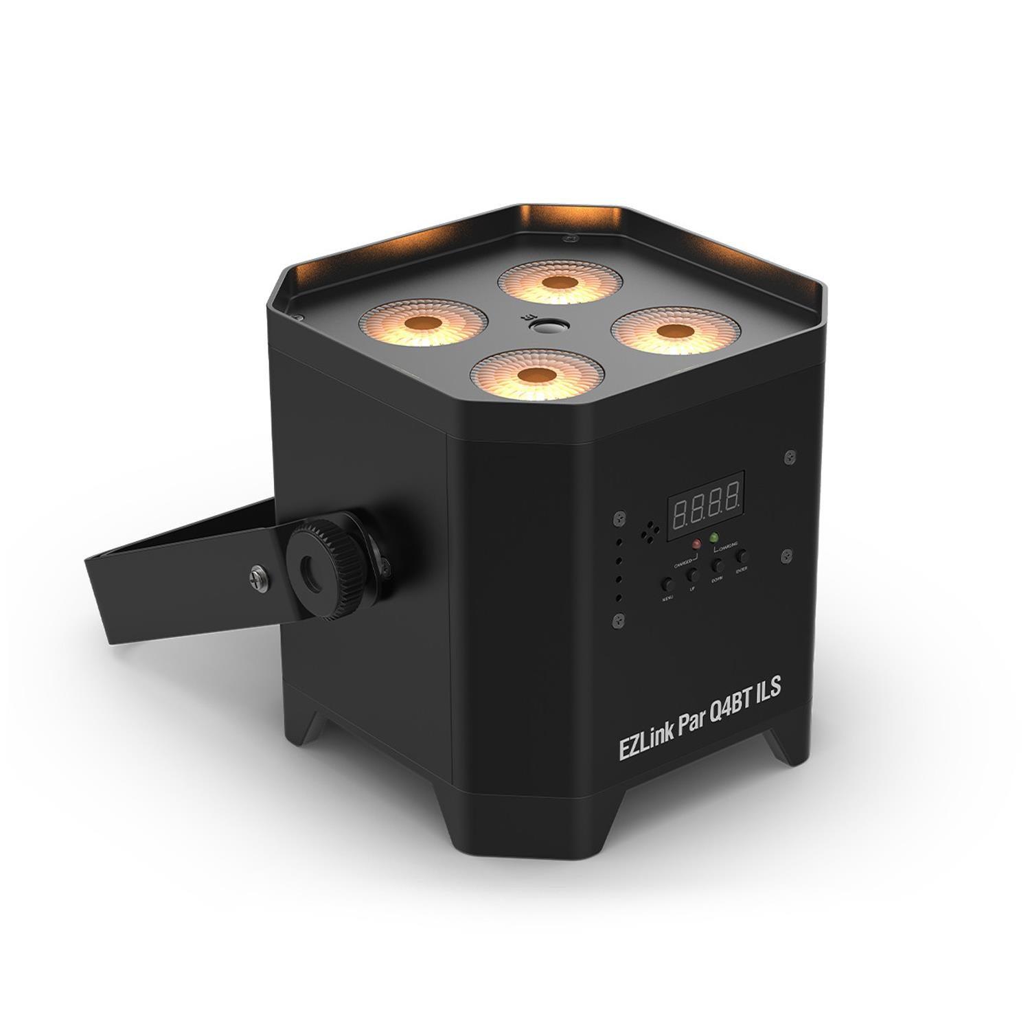 Chauvet DJ EZLink Par Q4 BT ILS 4x6w RGBA Battery LED Par Can - DY Pro Audio